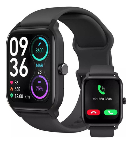 Smartwatch Mujer Hombre Reloj Inteligente Bt Llamadas