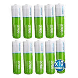 Pila Recargable Philco Aa 2700 Mah Pack 10 Unidades