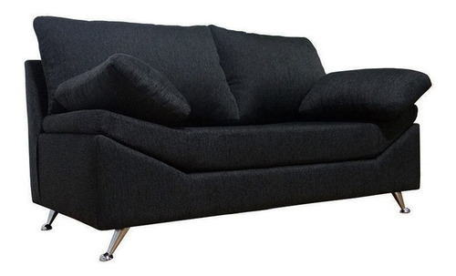 Sillon Sofa 2 Cuerpos Linea Premium Pata Cromada Fullconfort