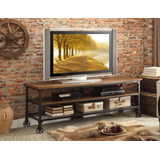  Mesa Tv Industrial Modelo Nashville 1.60 Mt X 40 Cm X 70 Cm