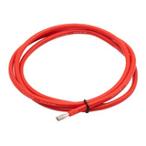 1 Metro De Cable De Silicona Calibre 12 Awg Flexible Rojo 