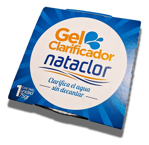 Gel Clarificador Nataclor De 75 Gr Para Piletas Y Piscinas