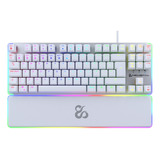 Teclado Gm Gungnyr Pro Ivory Rgb Switch Gateron Red Newskill