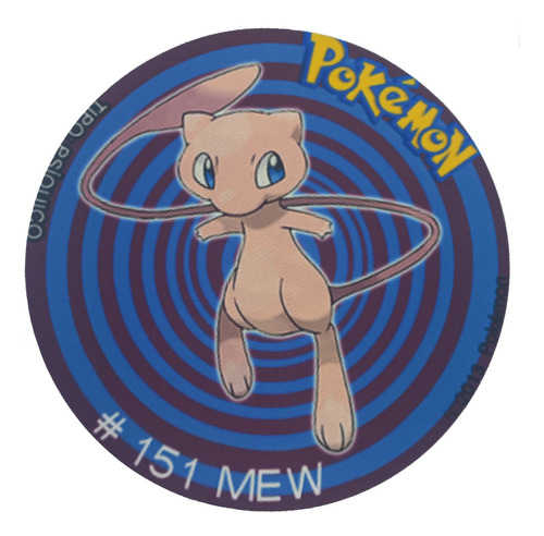 Mousepad De Tazo Pokemon Modelo #151 Mew