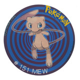 Mousepad De Tazo Pokemon Modelo #151 Mew