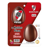 Set 2 Moldes Placa Huevo River Plate Pascuas - Cc 