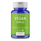 Vegan Complex - Multivitamínico Vegano Fynutrition - Especialmente Formulado Dietas Vegan - 60 Cápsulas