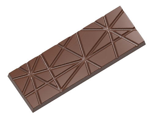  Molde Para Tableta De Chocolate World Rayas 2450cw