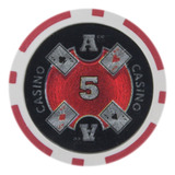 Chip De Póquer Brybelly Ace Casino, Compuesto De Arcilla De 