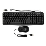 Combo Teclado Usb 2.0 Desktop La + Mouse Xue Tm 320