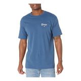 Polera Quiksilver Waterman Fix Hombre Blue