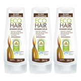 Balsamo Acondicionador Eco Hair Control Anticaida 3 X 200ml