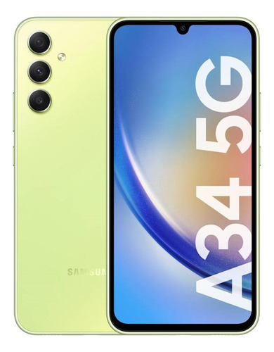 Celular Samsung A34 5g 5g 256 Gb Awesome Lime 8 Gb Ram