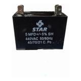 Capacitor Ventilador Condensador Aire Acondc 5uf Mf 450vac