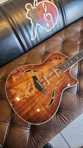 Violão Elétrico Taylor Slimline Koa T5-c2 Com Case