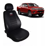 Funda Cubre Asiento Cuero Pu Toyota Hilux 16/- Enteriza