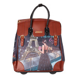 Maleta De Negocios Nicole Lee Fiona Carry On Estampada Fw23 Color Tonight For You