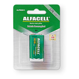 Bateria Recarregavel 9v Pilha Retangular 320mah Alfacell