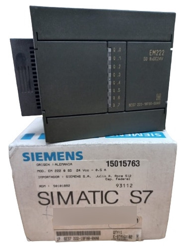 Plc Siemens Modulo Salida Em222  6es7 222-1bf00-0xa0 24vcc.