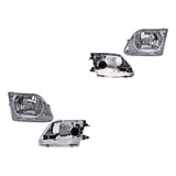 Par De Faros Ford F150/250 1997-2009 Cristalino Marca Depo