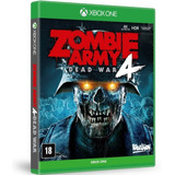 Jogo Zombie Army 4 Dead War Xbox One Midia Fisica Rebellion