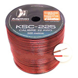 Cable Para Bocina Uso Rudo Polarizado Calibre 22 500 Mts