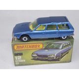 Matchbox N° 12 Citroen Cx   Made In England De 1979