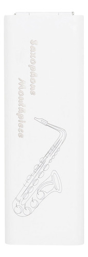 Soporte De Plástico Para Lengüetas De Saxofón Portátil Y Dur