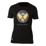 Remera Alpha Industries Wings Army 