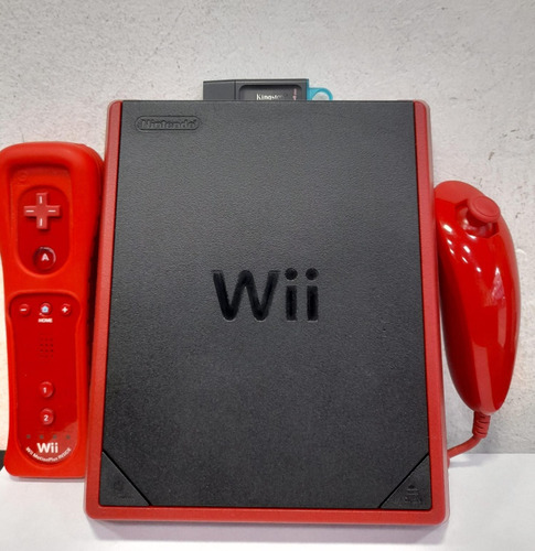 Nintendo Wii Mini + 1 Remoto + Nunchuck + 18 J ( Usb 64 Gb)