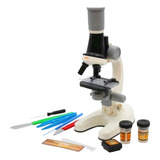 Microscopio Educativo 1200x Niños  Kit Accesorios Mz60