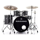 Bateria Nagano Garage Rock B22 Vintage Stripe  C/ Brinde