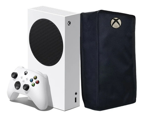 Cubre Polvo Funda Xbox Series S Con Logo Bordado Premium
