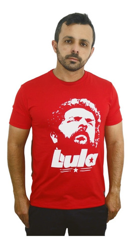Camiseta Lula Presidente 2022 Pt Manga Curta Camisa Blusa