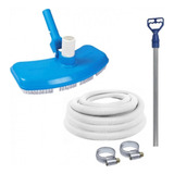 Kit Aspirador Para Piscina + Mangueira 4m + Cabo 2m Retrátil