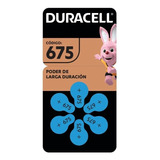 Baterias  Duracell Pilatamaño Pr675 6 Piezas Ultra Duración 