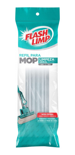 Refil Para Mop Limpeza Geral Plus Flashlimp
