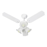 Ventilador De Teto Paris Branco 127v Tron 110v