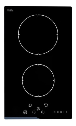 Anafe Eléctrico Empotrar Orbis Vitrocerámico 2 Areas Ev2oeo