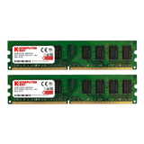 Memoria Ram 8gb Komputerbay ( 2 X 4gb ) Ddr2 Dimm (240 Pin) 800mhz Pc2 6400 Pc2 6300 8 Gb - Cl 5