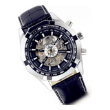 Lancardo Skeleton Dial Automático Mecánico Para Hombre Pulse