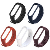 Kit 5 Pulseiras Sport Colorida Para Xiaomi Mi Band 3 E 4