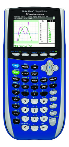 Calculadora Gráfica Ti-84 Plus C Silver Edition Texas In