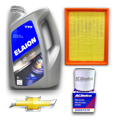 Kit Aceite Ypf Elaion F30 + Filtros Chevrolet Corsa Classic