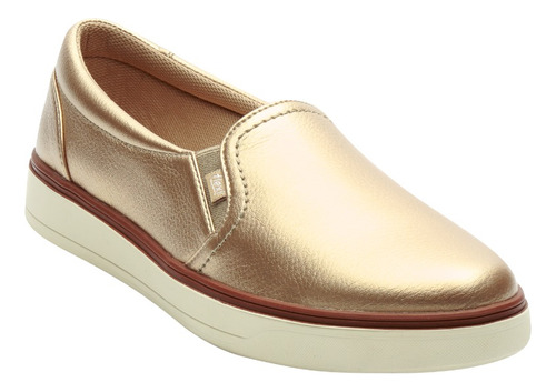 Zapato Confort Color Oro Flexi Para Mujer 107701 Pv