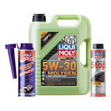 Kit 5w30 Molygen Speed Tec Oil Smoke Stop Liqui Moly