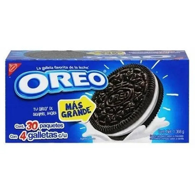 Galletas Oreo Nabisco 30 Paquetes Con 4 Galletas C\u002Fu 1.36 Kg | MercadoLibre