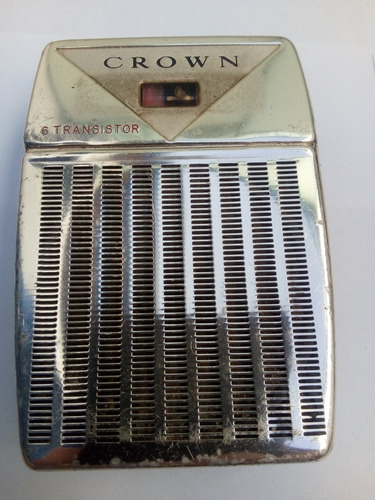 Mini Rádio Antigo Crown Tr-650