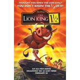 El Rey Leon 3 The Lion King 1½ Vhs Sin Caja