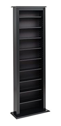 Gabinete De Almacenamiento Prepac Slim Barrister Tower, Negr